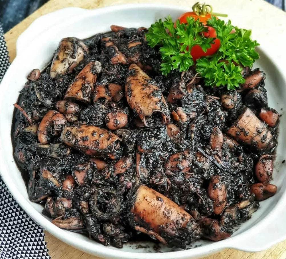 resep cumi bumbu hitam sederhana
